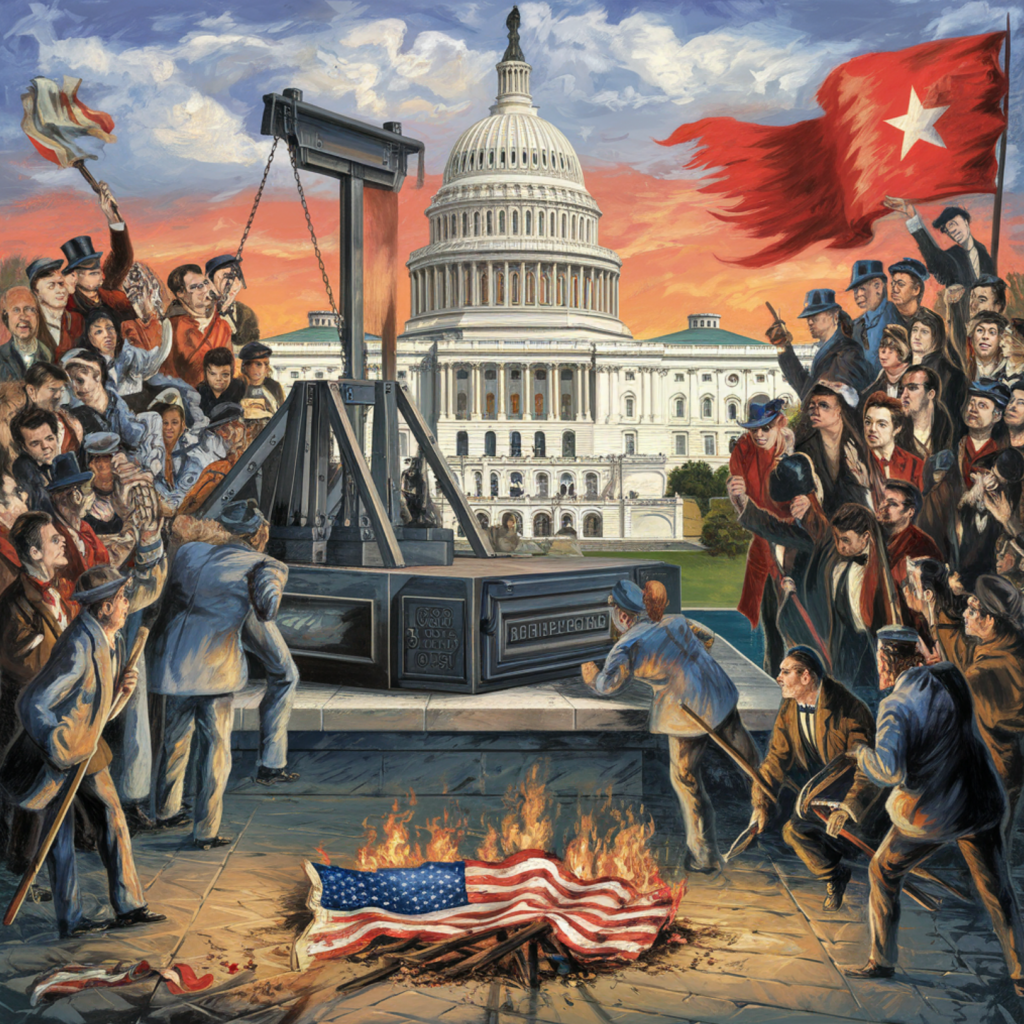 A Jacobin Socialist Revolution Here In America — Complete With Calls For Guillotines